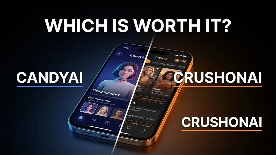 Thumbnail of the YouTube video “CandyAI vs CrushOnAI: Which AI Companion is Actually Worth It? (2026)” by Albert, N.